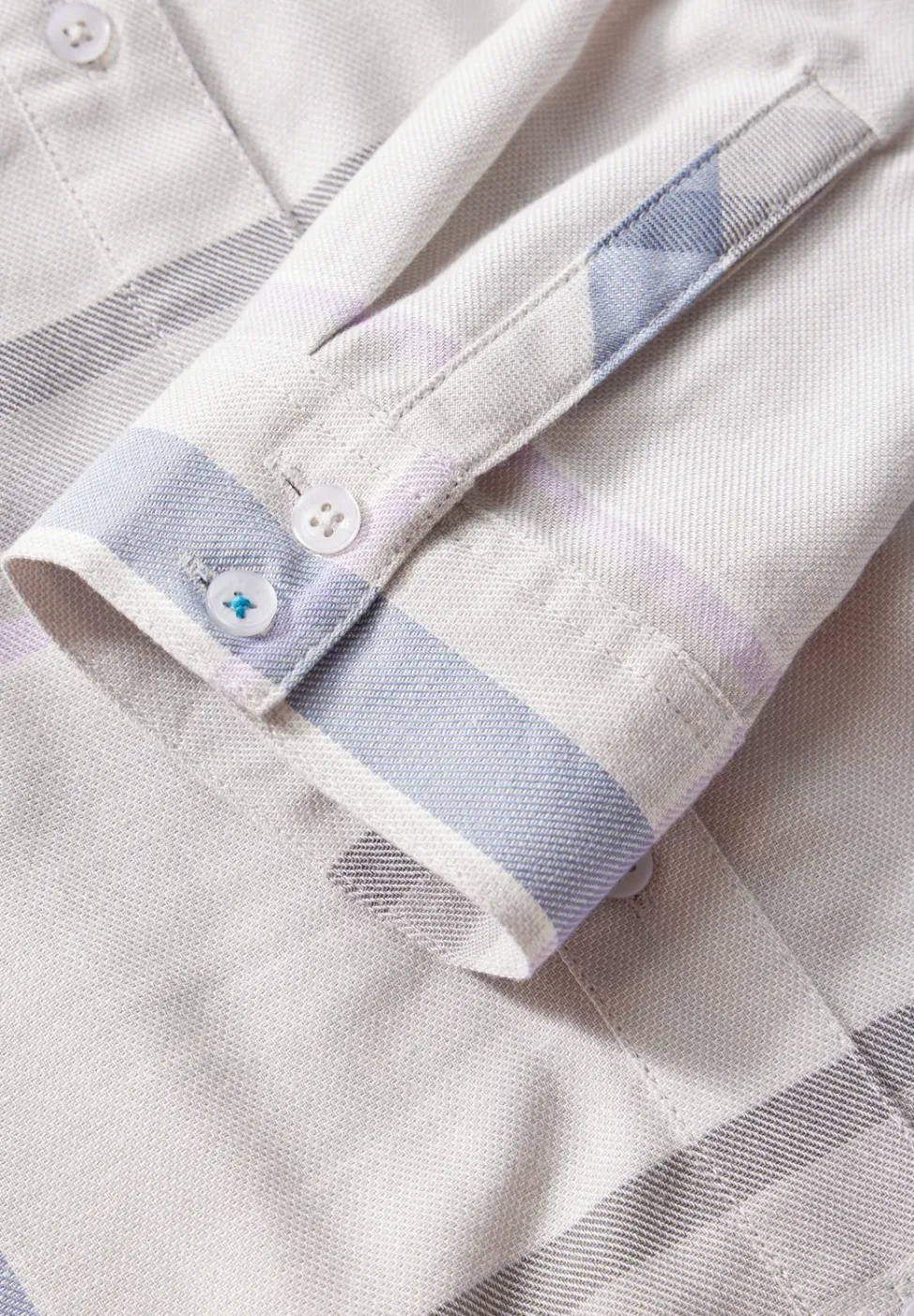 Geruite blouse
