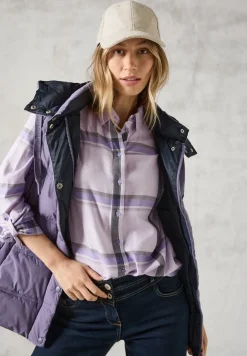 Geruite blouse