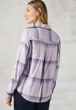 Geruite blouse