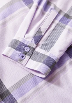 Geruite blouse