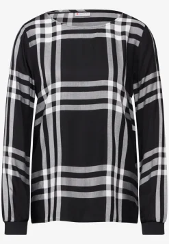 Geruite blouse