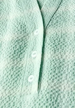 Geruite blouse met structuur