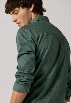 Geruit slim fit overhemd