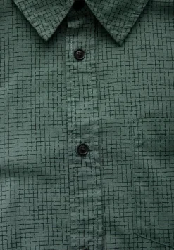 Geruit slim fit overhemd