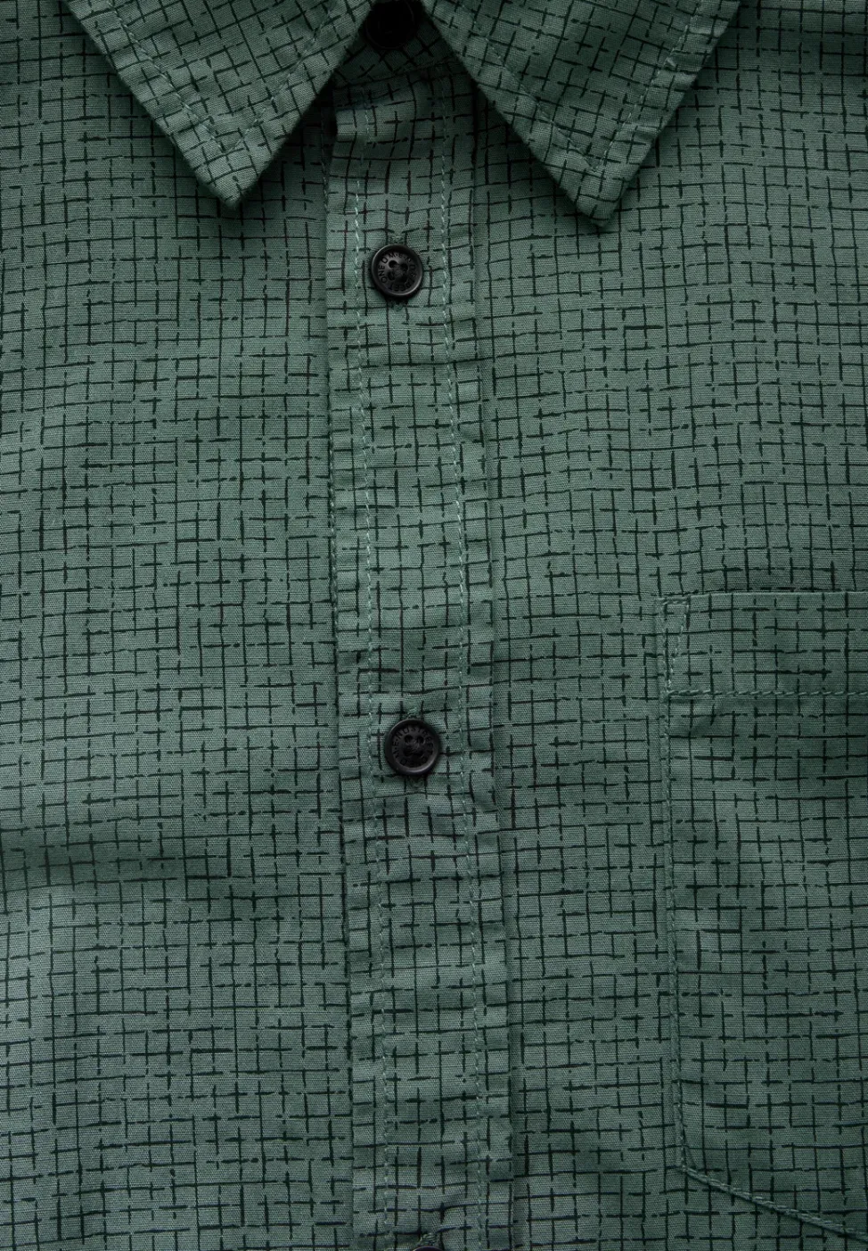 Geruit slim fit overhemd