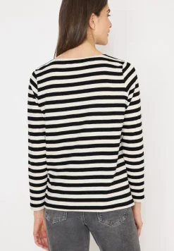 Gestreept basic shirt
