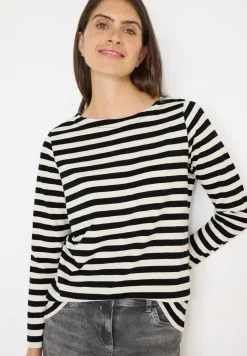 Gestreept basic shirt