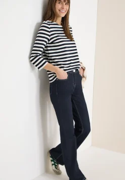 Gestreept basic shirt