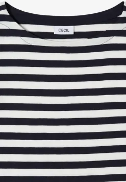 Gestreept basic shirt