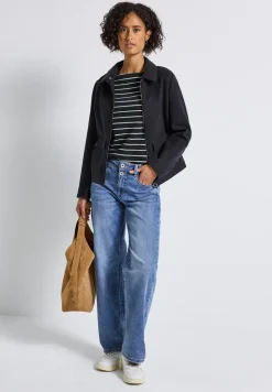 Gestreept basic shirt