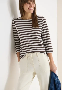 Gestreept basic shirt