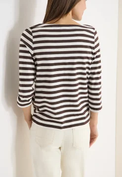 Gestreept basic shirt