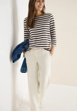 Gestreept basic shirt