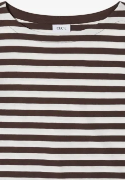 Gestreept basic shirt