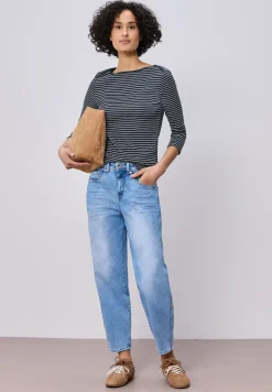Gestreept basic shirt