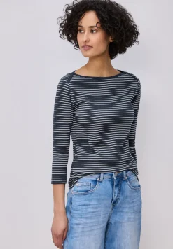 Gestreept basic shirt