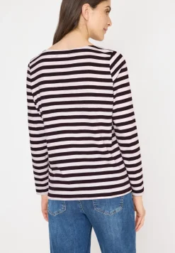 Gestreept basic shirt