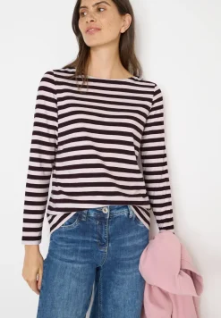 Gestreept basic shirt