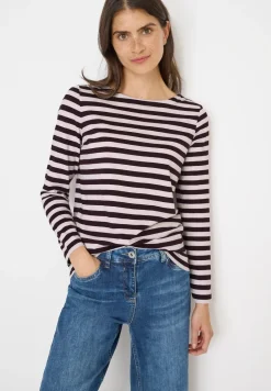 Gestreept basic shirt