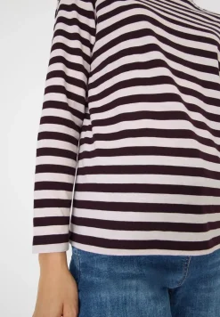 Gestreept basic shirt