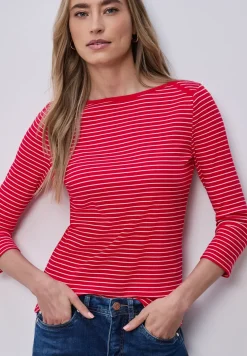 Gestreept basic shirt