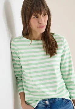 Gestreept basic shirt