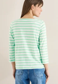 Gestreept basic shirt