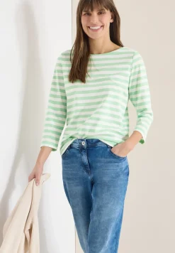 Gestreept basic shirt
