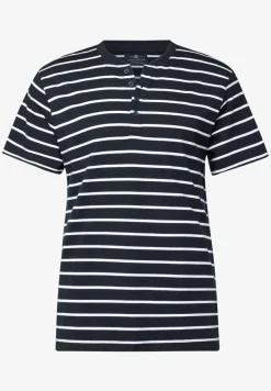 Gestreept henley shirt