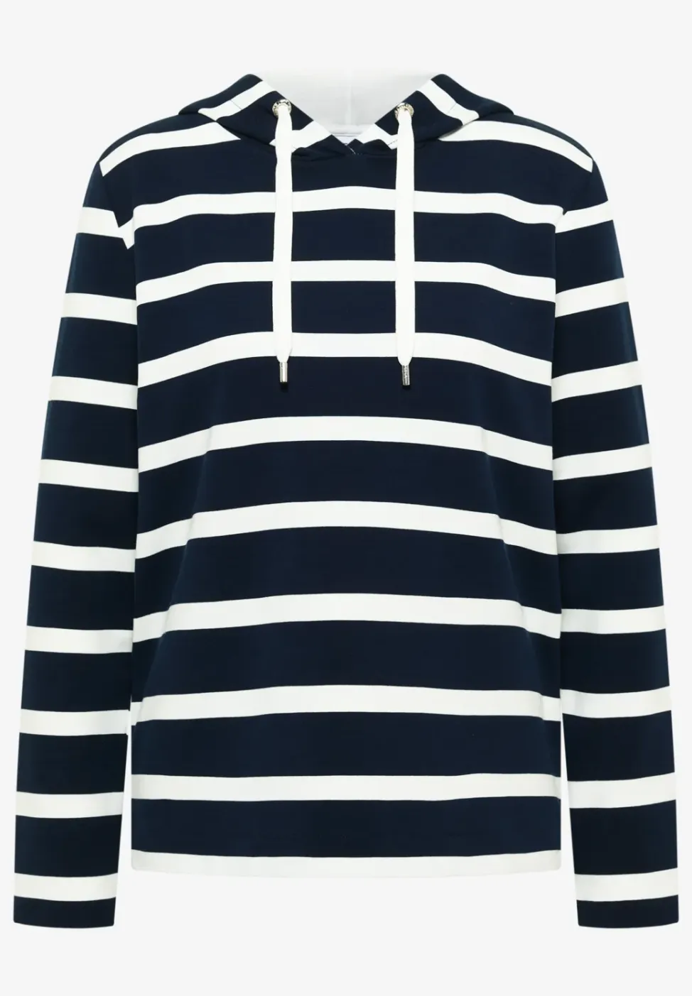 Gestreept hoodie shirt