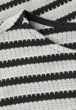 Gestreept jacquard shirt