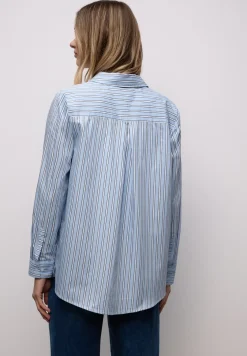 Gestreept overhemd blouse