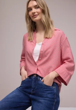 Gestreept overhemd blouse