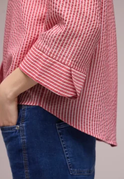 Gestreept overhemd blouse