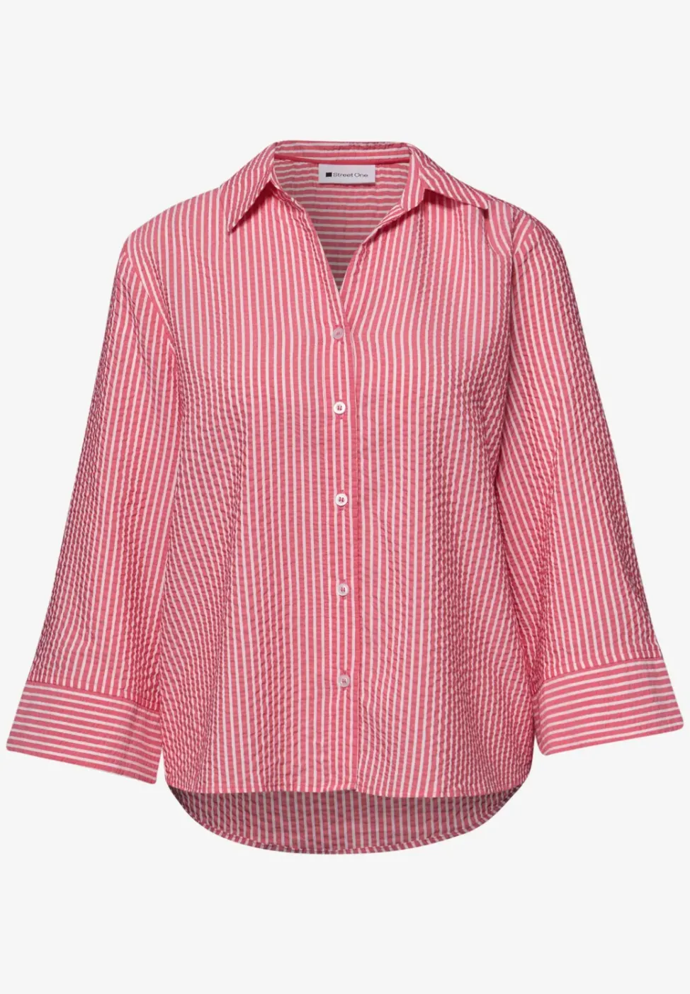 Gestreept overhemd blouse