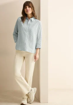 Gestreept overhemd blouse