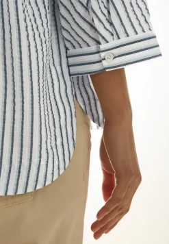 Gestreept overhemd blouse