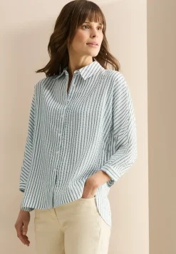 Gestreept overhemd blouse