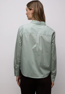 Gestreept overhemd blouse