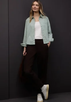 Gestreept overhemd blouse