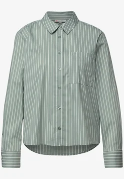 Gestreept overhemd blouse