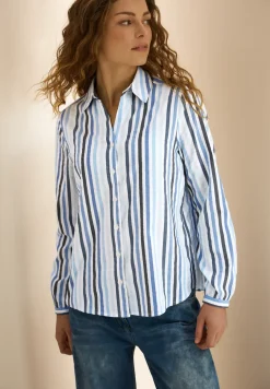 Gestreept overhemd blouse