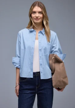 Gestreept overhemd blouse