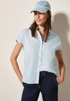 Gestreept overhemd blouse