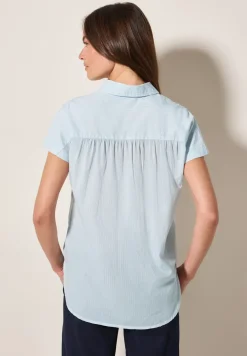 Gestreept overhemd blouse
