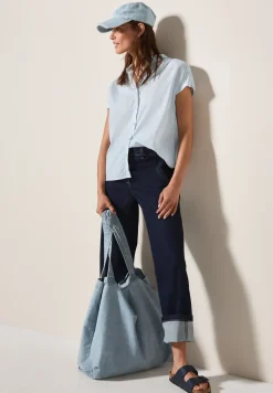 Gestreept overhemd blouse