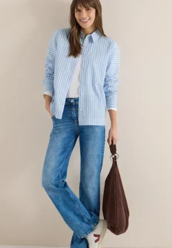 Gestreept overhemd blouse
