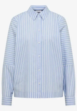 Gestreept overhemd blouse
