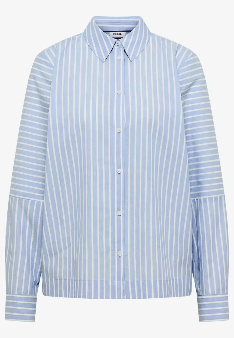 Gestreept overhemd blouse