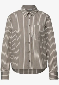 Gestreept overhemd blouse